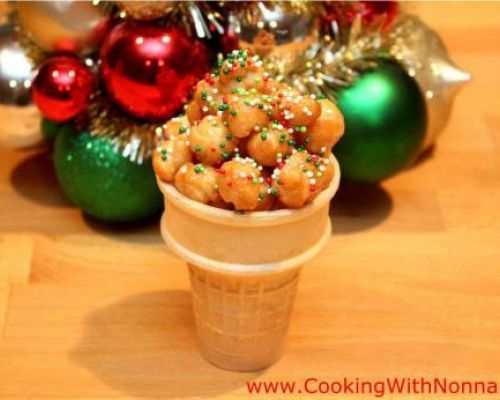 Struffoli Cones